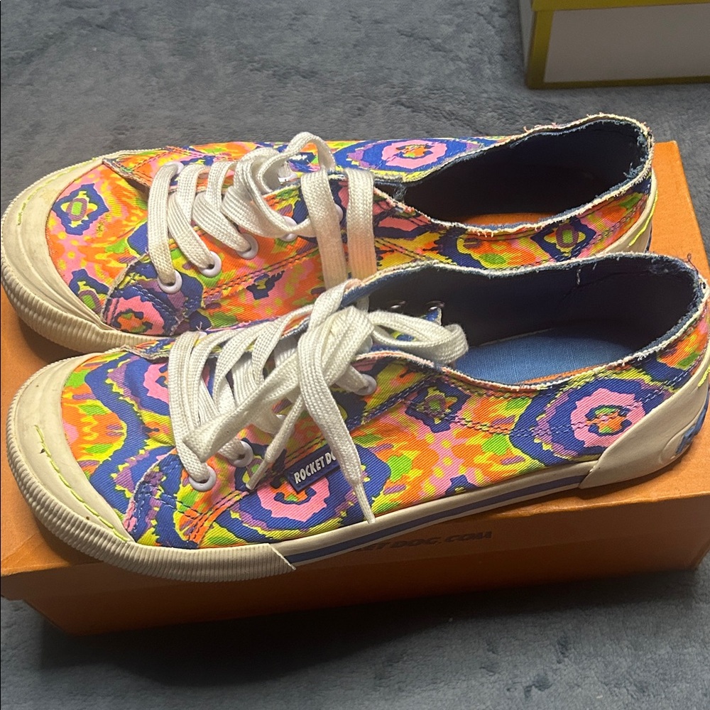 Rocket Dog Multicolor Patterned Sneakers - image 2